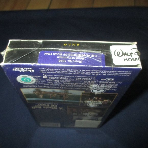 The Adventures of Huck Finn (VHS, 1993) (Unopened) (w/ watermarks) - Picture 6 of 6